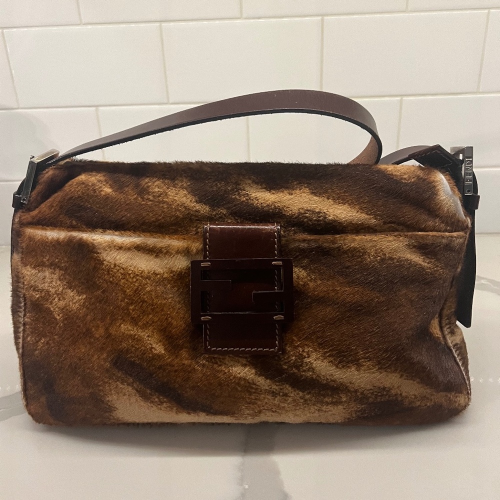Fendi ponyhair baguette